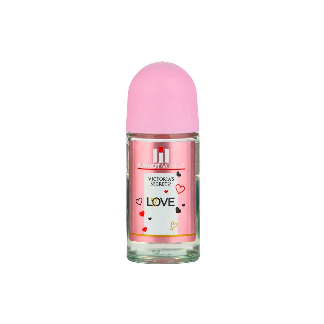 رول ضد تعریق پلی هات مومنت مدل victoria secret love مناسب خانم ها حجم 50 میلی لیتر