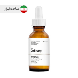 سرم پوست دی اوردینری مدل فرولیک اسید 3% + رسوراترول 3% مناسب انواع پوست حجم 30 میلی لیتر