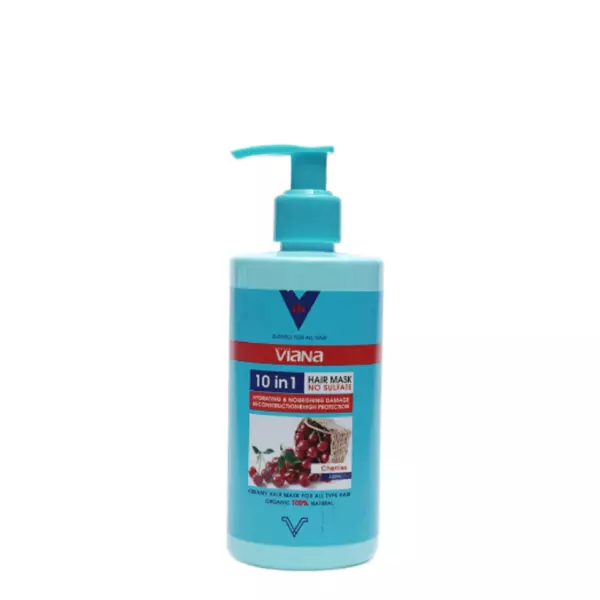 ماسک مو بدون سولفات گیلاس ویانا حجم 300 میلی لیتر