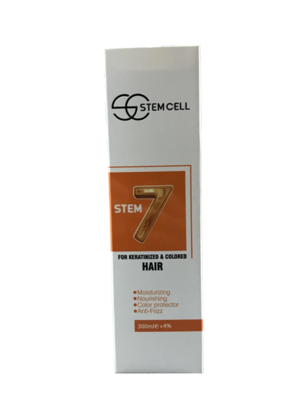 کرم مو های رنگ و کراتینه شده استم سل  300میلی گرم