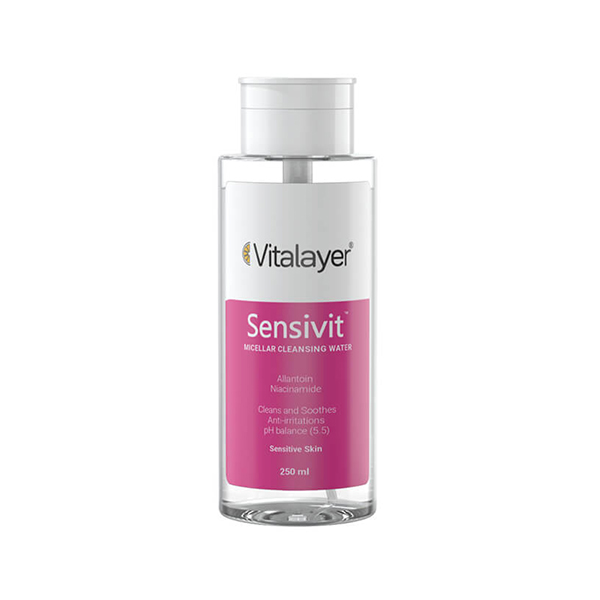 میسلار واتر سنسی ویت ویتالیر مخصوص پوست حساس حجم 250 میلی لیتر