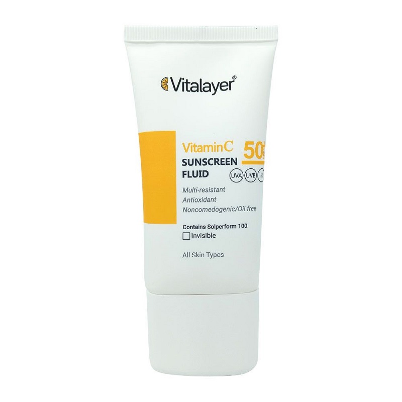 فلوئيد ضدآفتاب ويتامين سي ويتالاير ( بي رنگ )