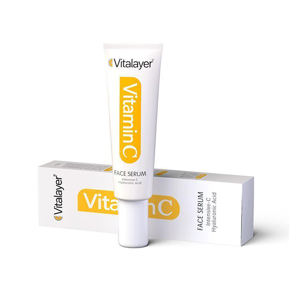 سرم صورت ویتامین سی ویتالیر مناسب انواع پوست حجم 30 میلی لیتر