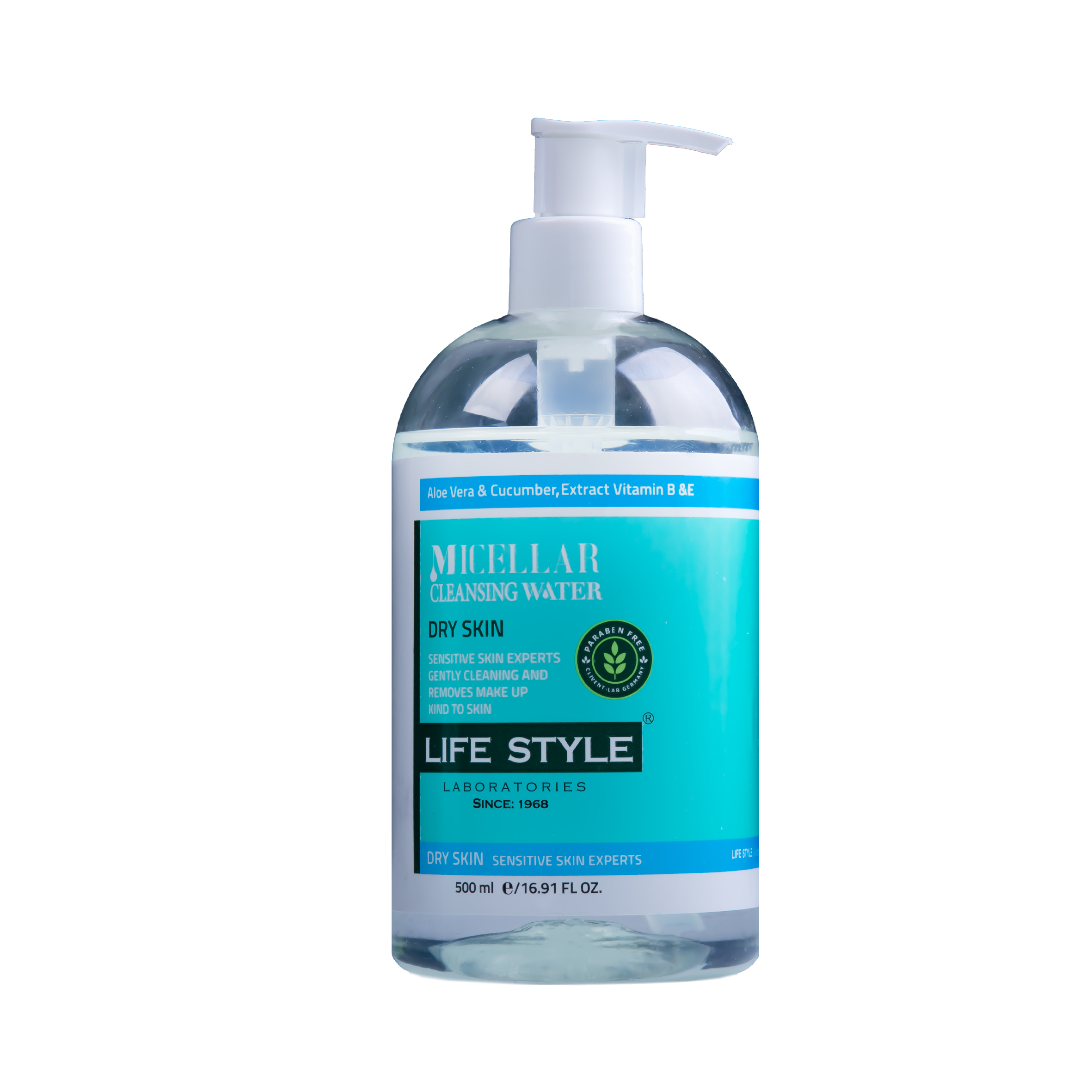 میسلار واتر لایف استایل مناسب پوست نرمال و مختلط حجم 500 میلی لیتر