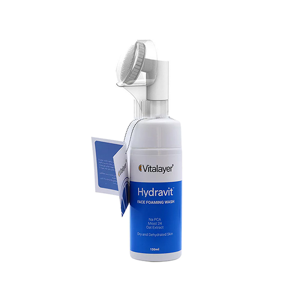 فوم شستشوى پوست خشک هیدراویت ويتالير حجم 150 میلی لیتر