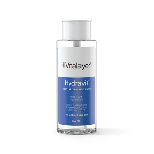 میسلار واتر هیدراویت ویتالیر مخصوص پوست خشک حجم 250 میلی لیتر