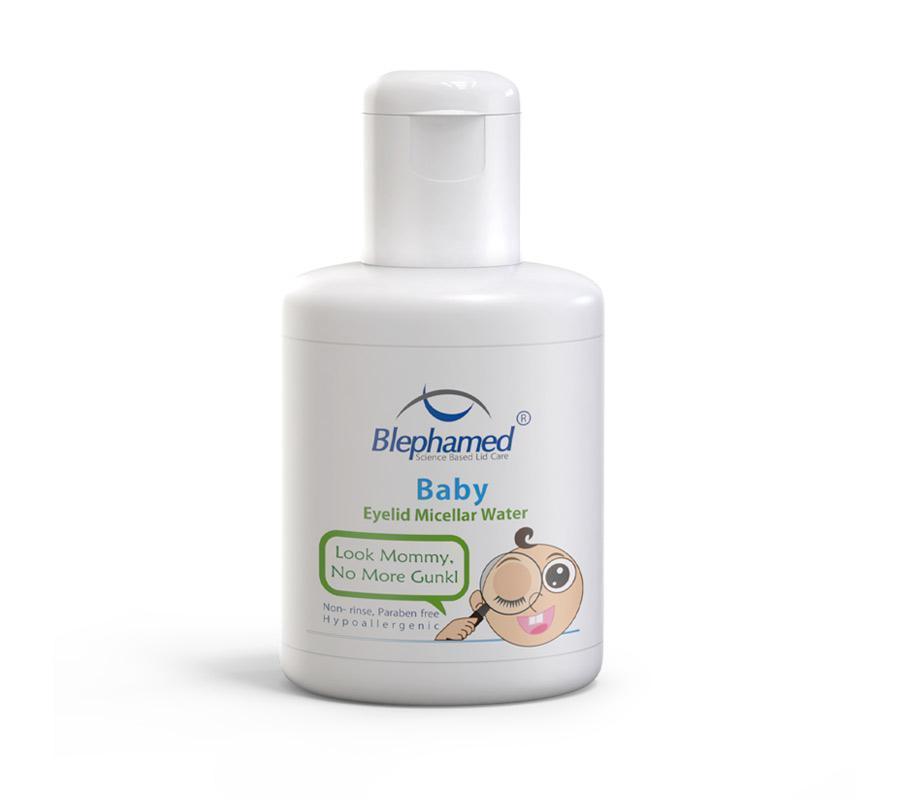 پاک کننده پلک و مژه کودک بلفامد مدل Gunkl حجم 100 میلی لیتر