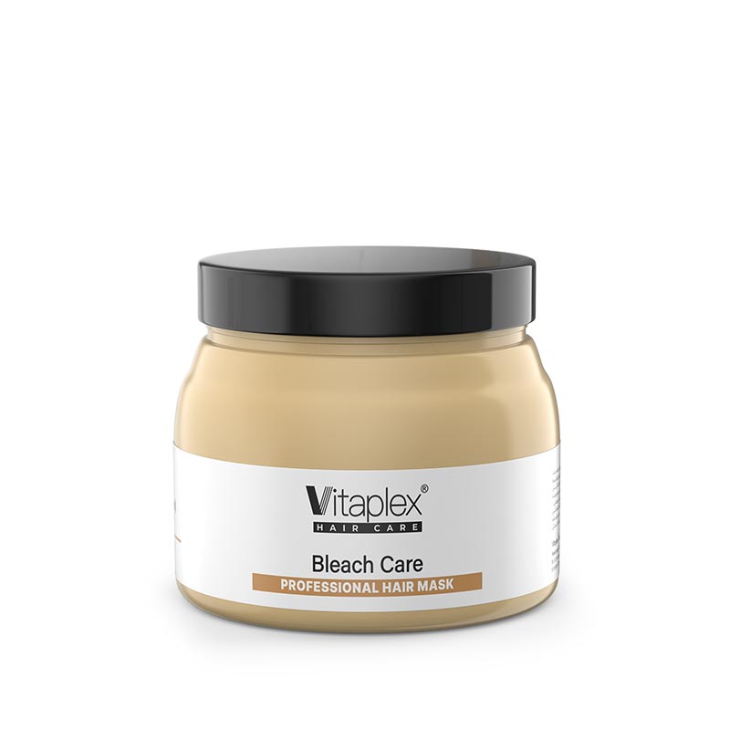 ماسک مو ویتاپلکس مدل Bleach Care مناسب موهای آسیب دیده حجم 500 میلی لیتر