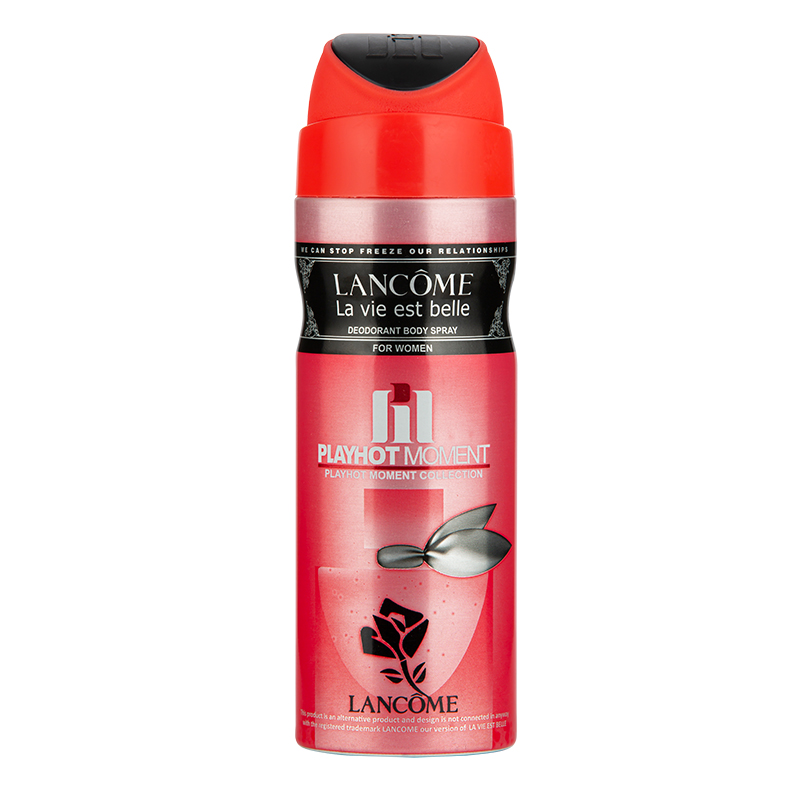 اسپری خوشبو کننده بدن پلی هات مومنت مدل LANCOME LA VIE EST BELLE مناسب بانوان حجم 200 میلی لیتر
