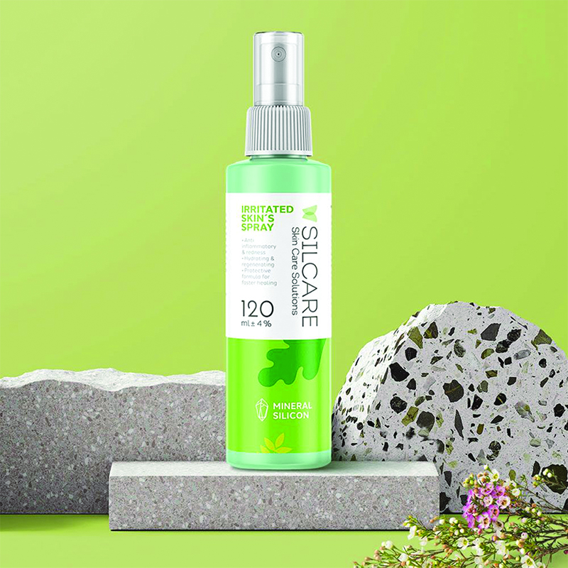 اسپری مناسب پوست آسیب دیده سیلکر