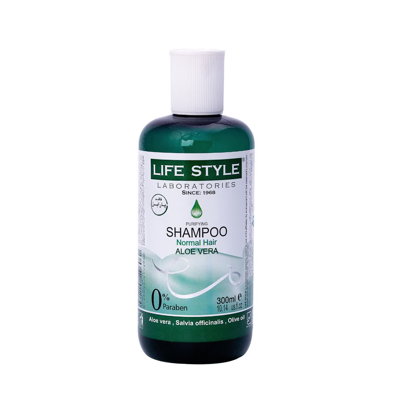 شامپو روزانه ابرسان لایف استایل مناسب انواع مو حجم 300 میلی لیتر