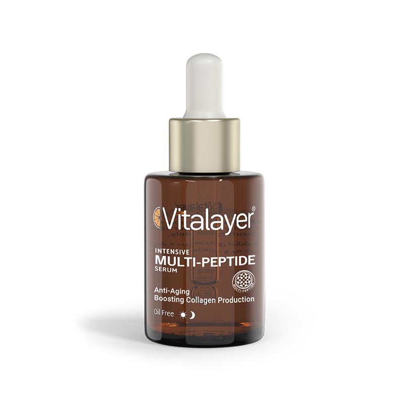 سرم ضد چروک ویتالیر مدل Multi Peptide حجم 30 میلی‌لیتر