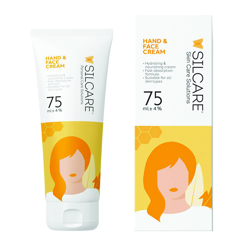 کرم مرطوب کننده دست و صورت با رایحه شیر و عسل سیلکر